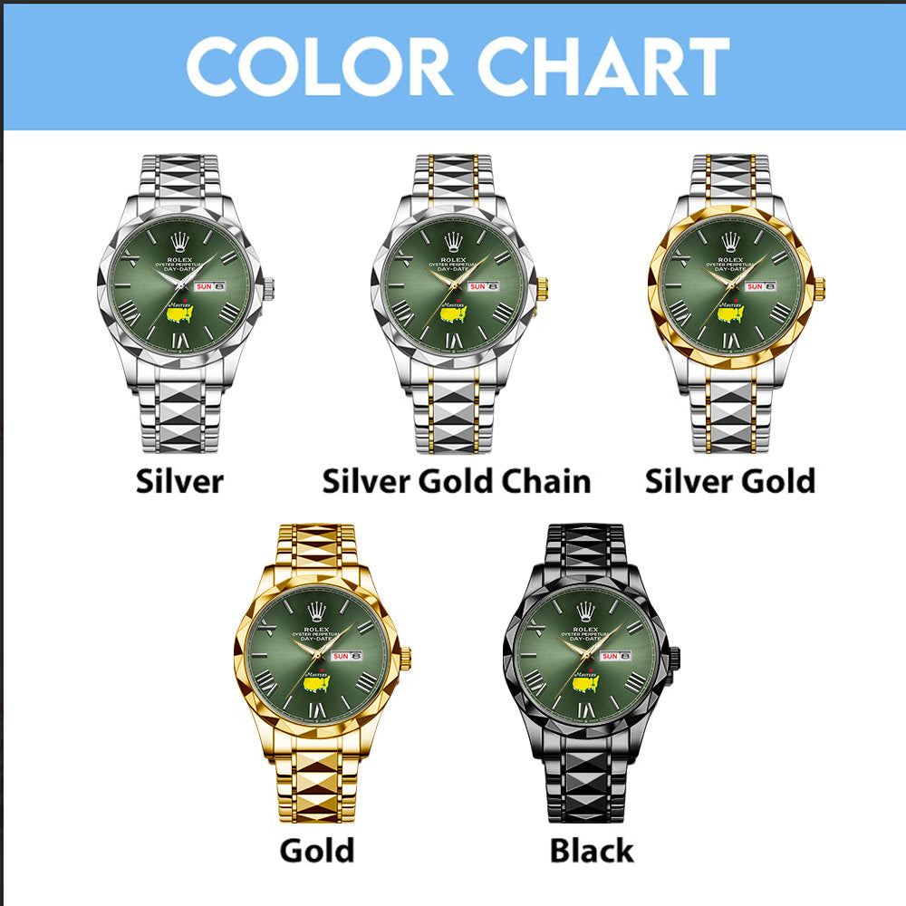Masters Tournament x Rolex Alloy Luxury Quartz Watch - GNE5980