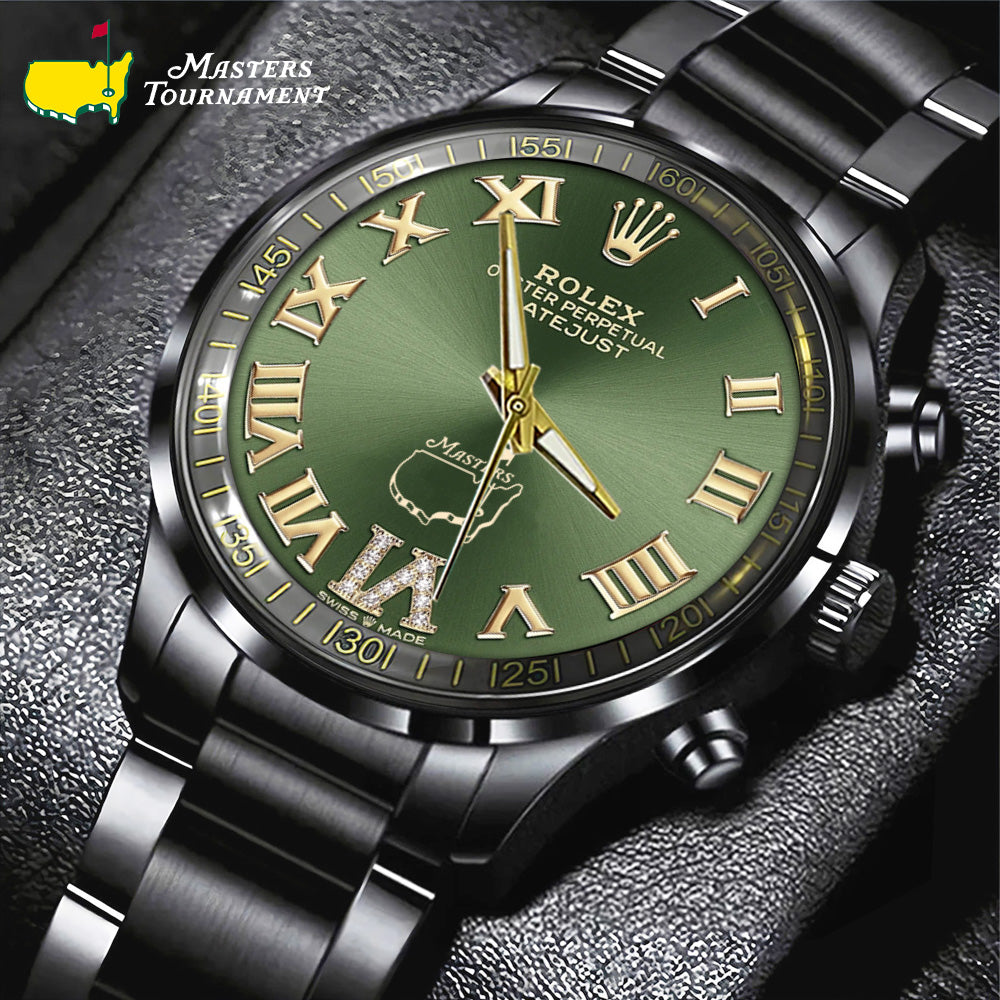 Masters Tournament x Rolex Black Stainless Steel Watch - GNE5987
