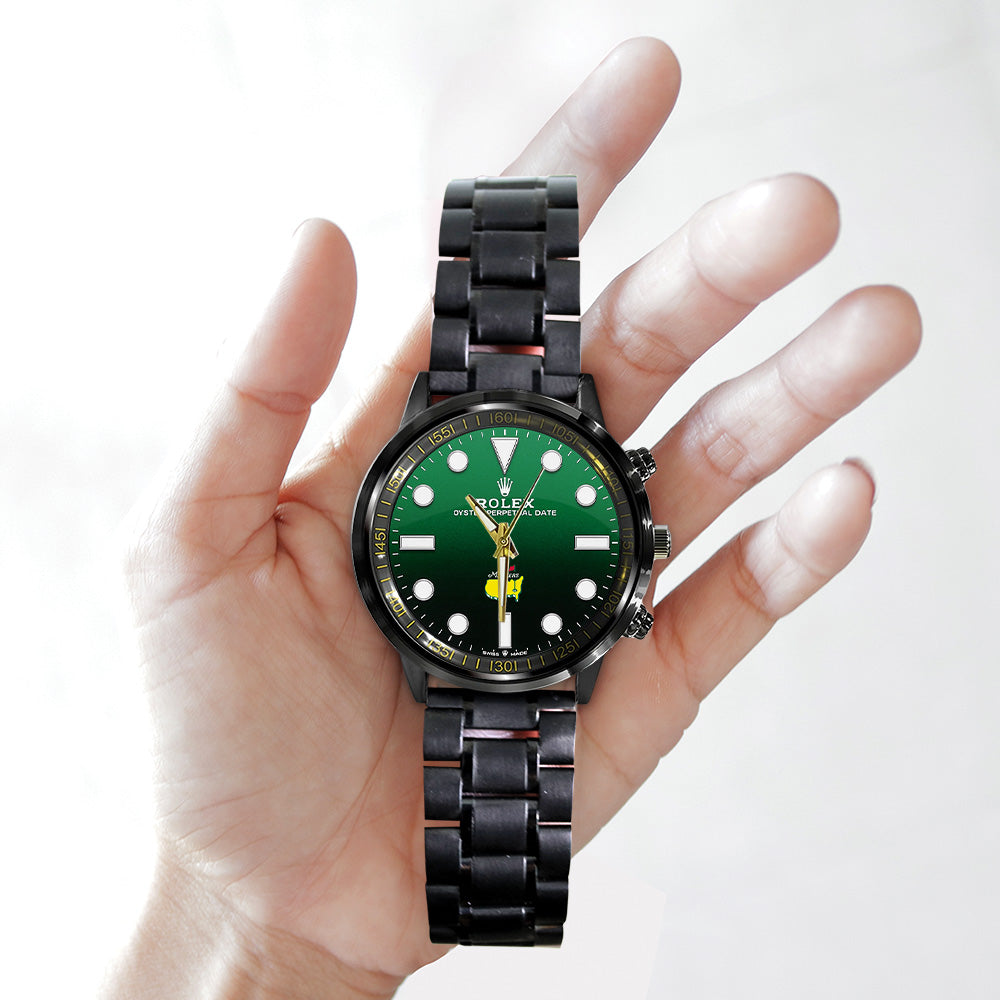 Masters Tournament x Rolex Black Stainless Steel Watch - GNE5988
