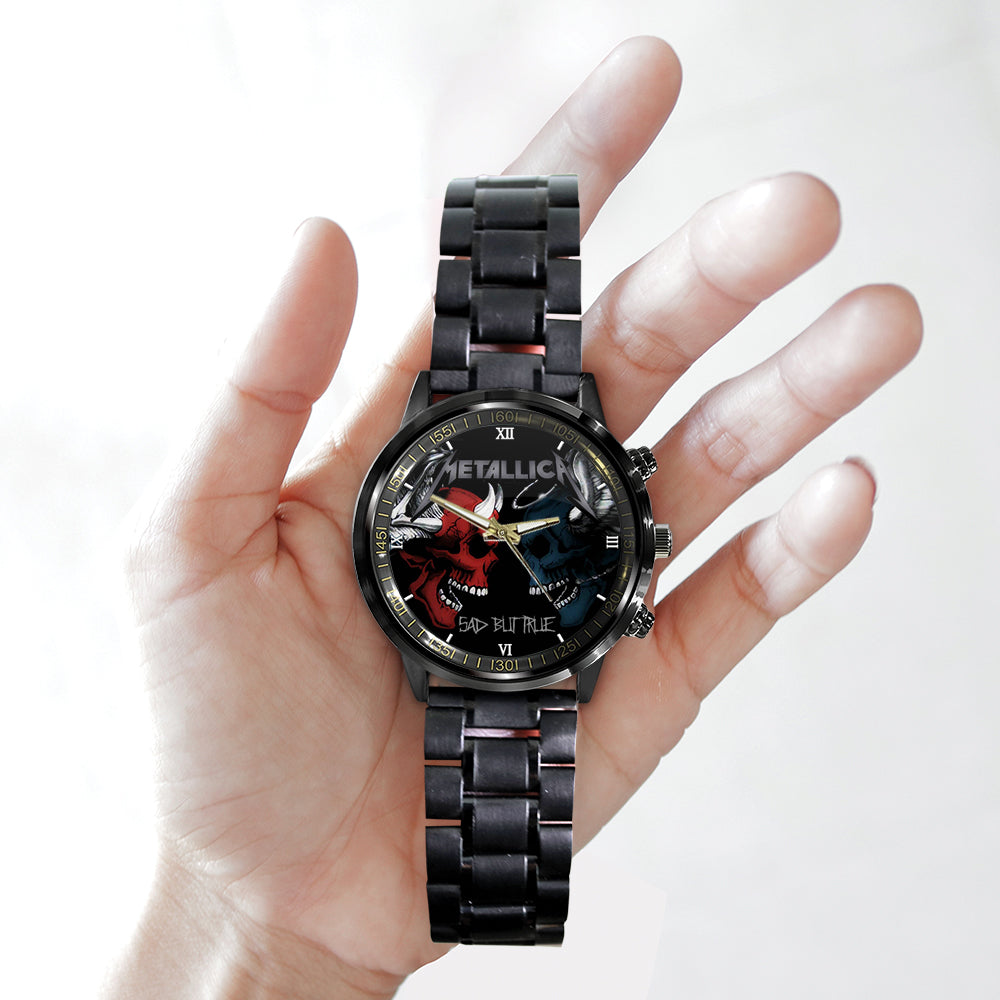 Metallica Black Stainless Steel Watch - GNE NEW371