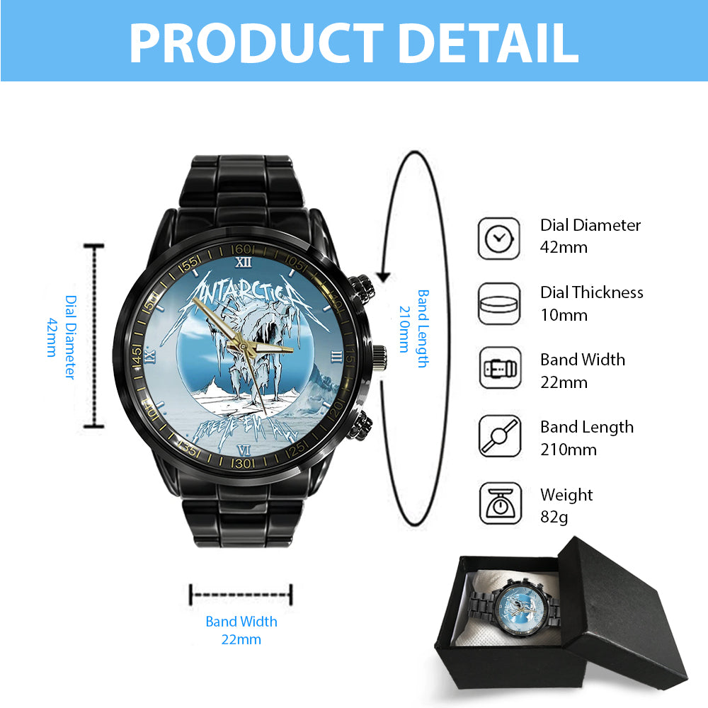 Metallica Black Stainless Steel Watch - GNE NEW225