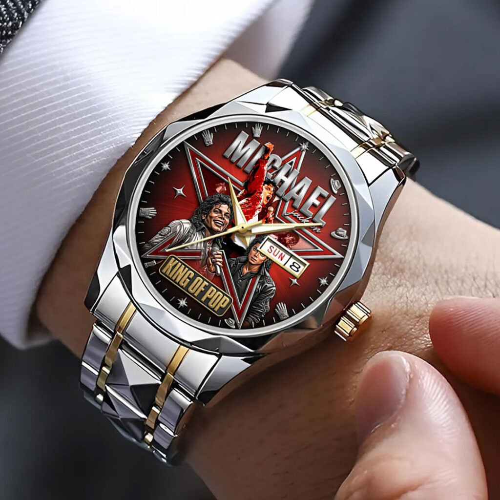 Michael Jackson Alloy Luxury Quartz Watch - TMTHU6480