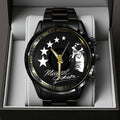 Michael Jackson Black Stainless Steel Watch - TANTN24888
