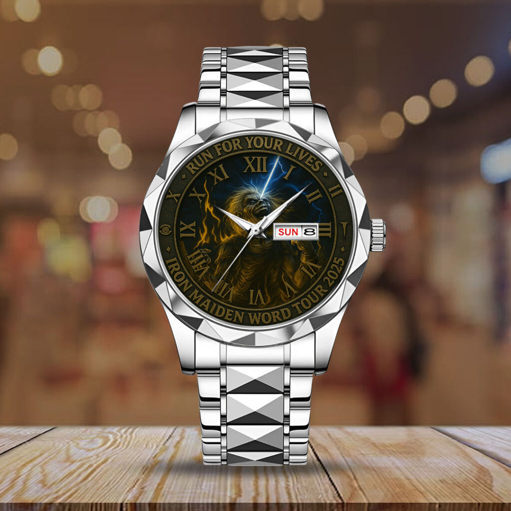 Iron Maiden Alloy Luxury Quartz Watch - NGHIAVT 3069