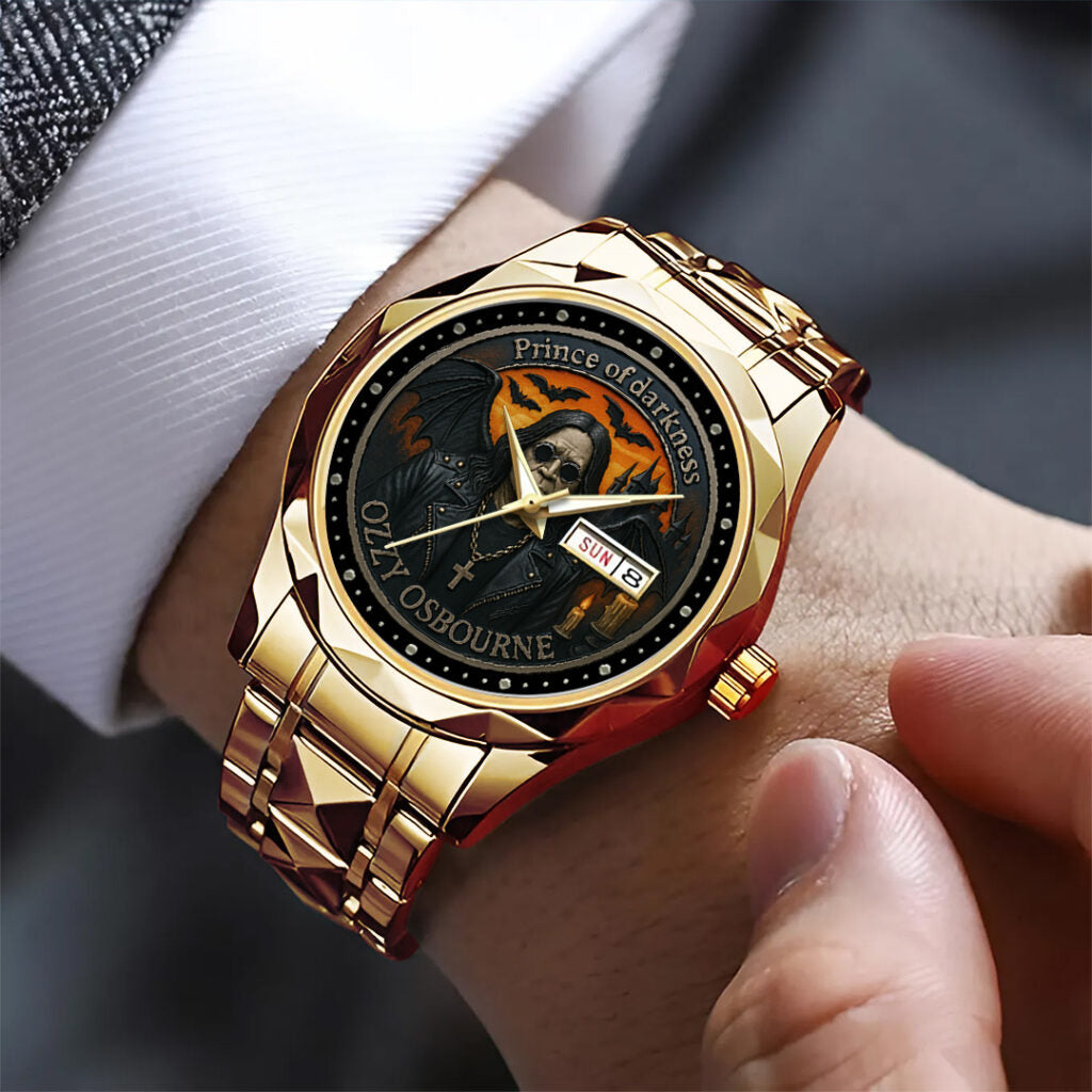 Ozzy Osbourne Alloy Luxury Quartz Watch - NGHIAVT3706