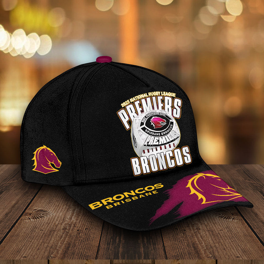Brisbane Broncos 2025 Classic Cap – NGHIAVT5244