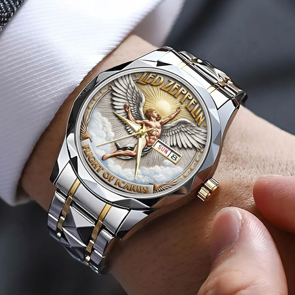 Led Zeppelin Alloy Luxury Quartz Watch - NGHIAVT6151