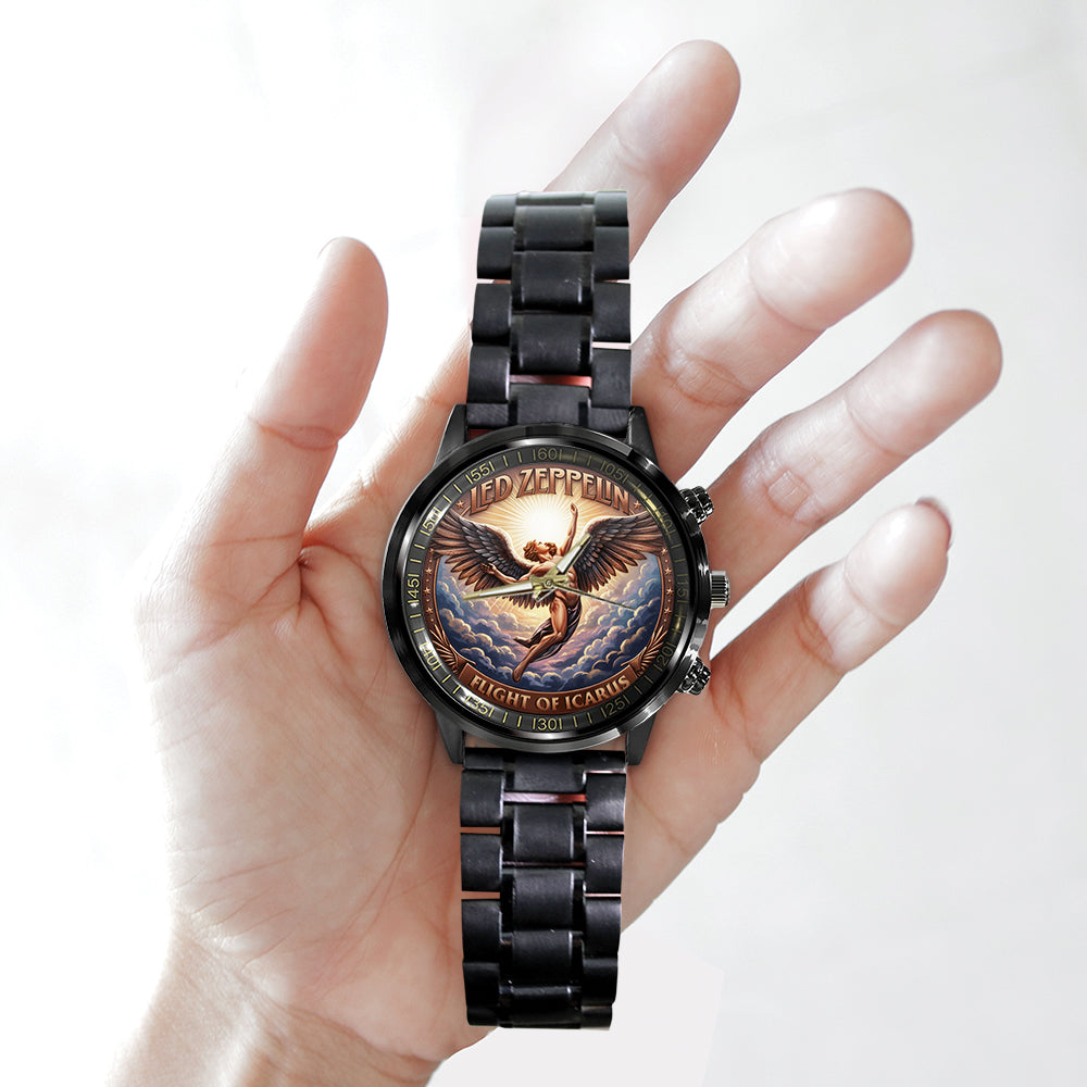 Led Zeppelin Black Stainless Steel Watch - NGHIAVT6152