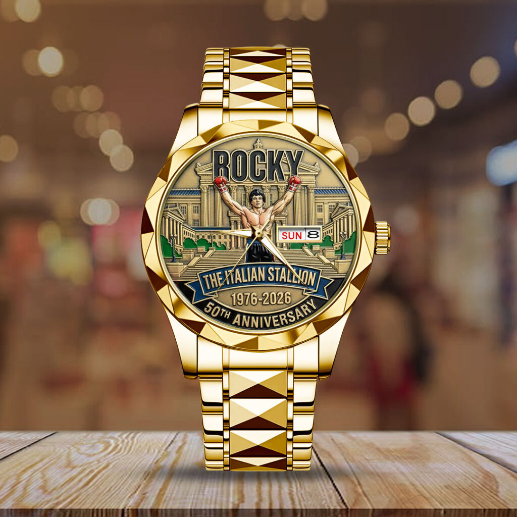Rocky Balboa 50th Anniversary Alloy Luxury Quartz Watch - NGHIAVT6190