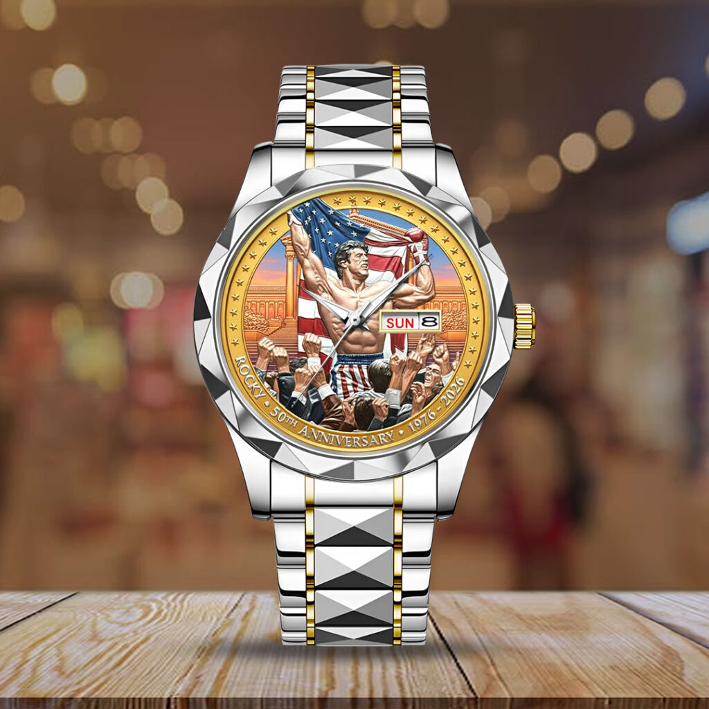 Rocky Balboa 50th Anniversary Alloy Luxury Quartz Watch - NGHIAVT9264
