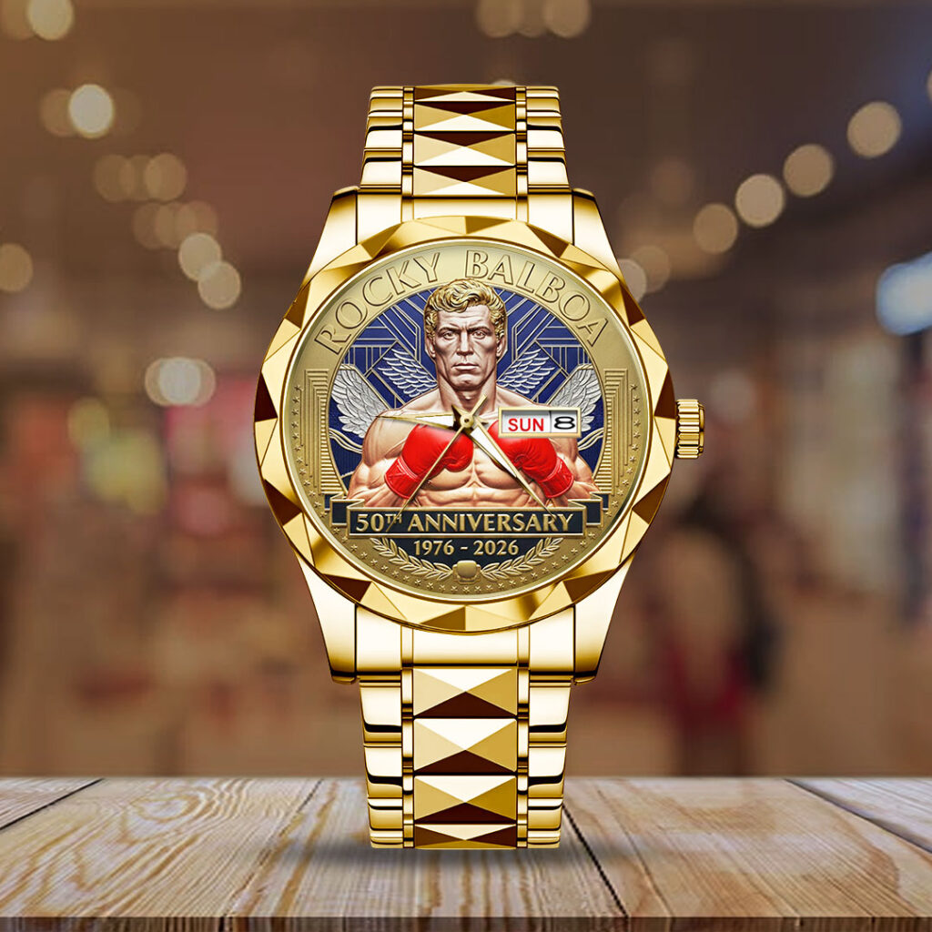 Rocky 50th Anniversary Alloy Luxury Quartz Watch - NGHIAVT9336