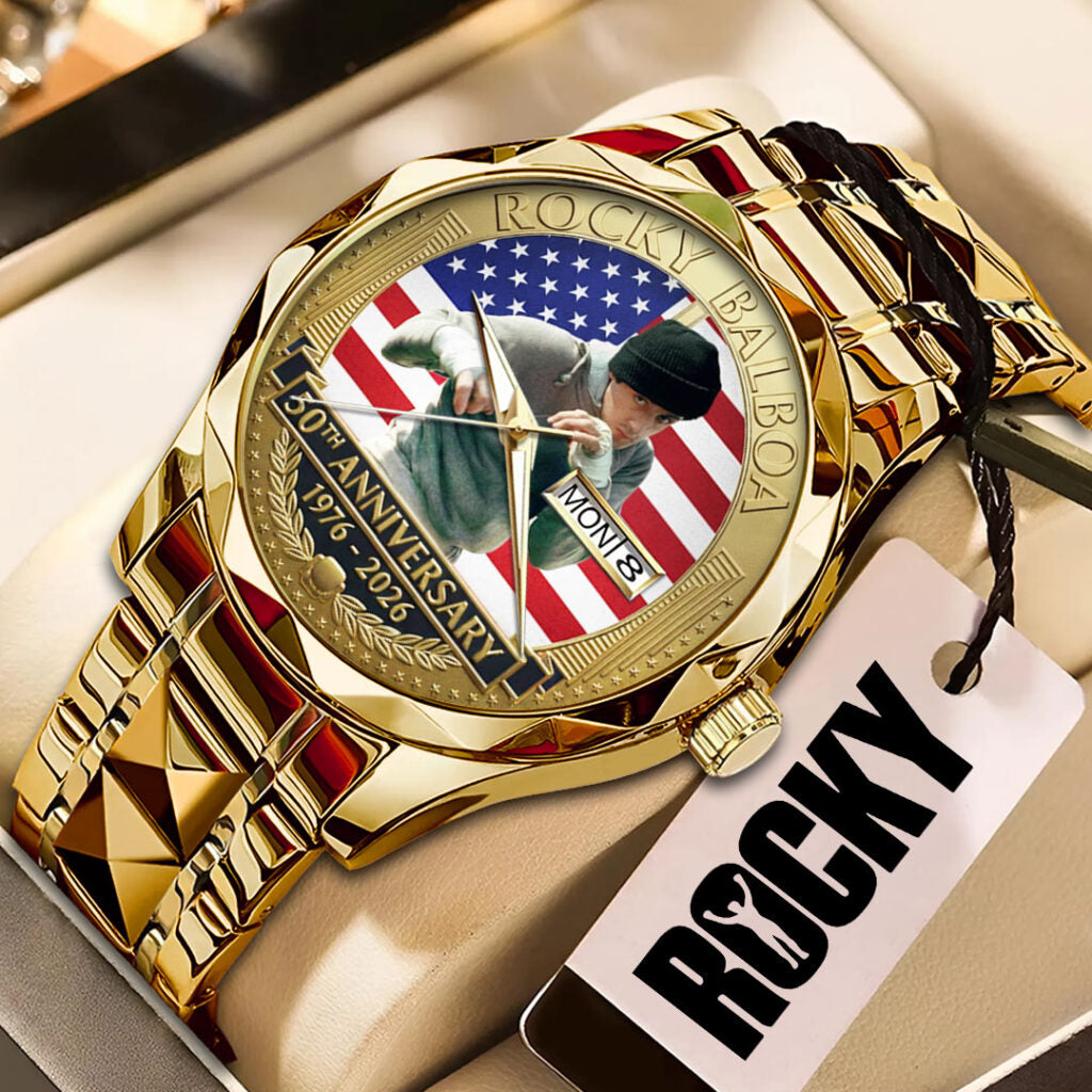 Rocky 50th Anniversary Alloy Luxury Quartz Watch - NGHIAVT9338