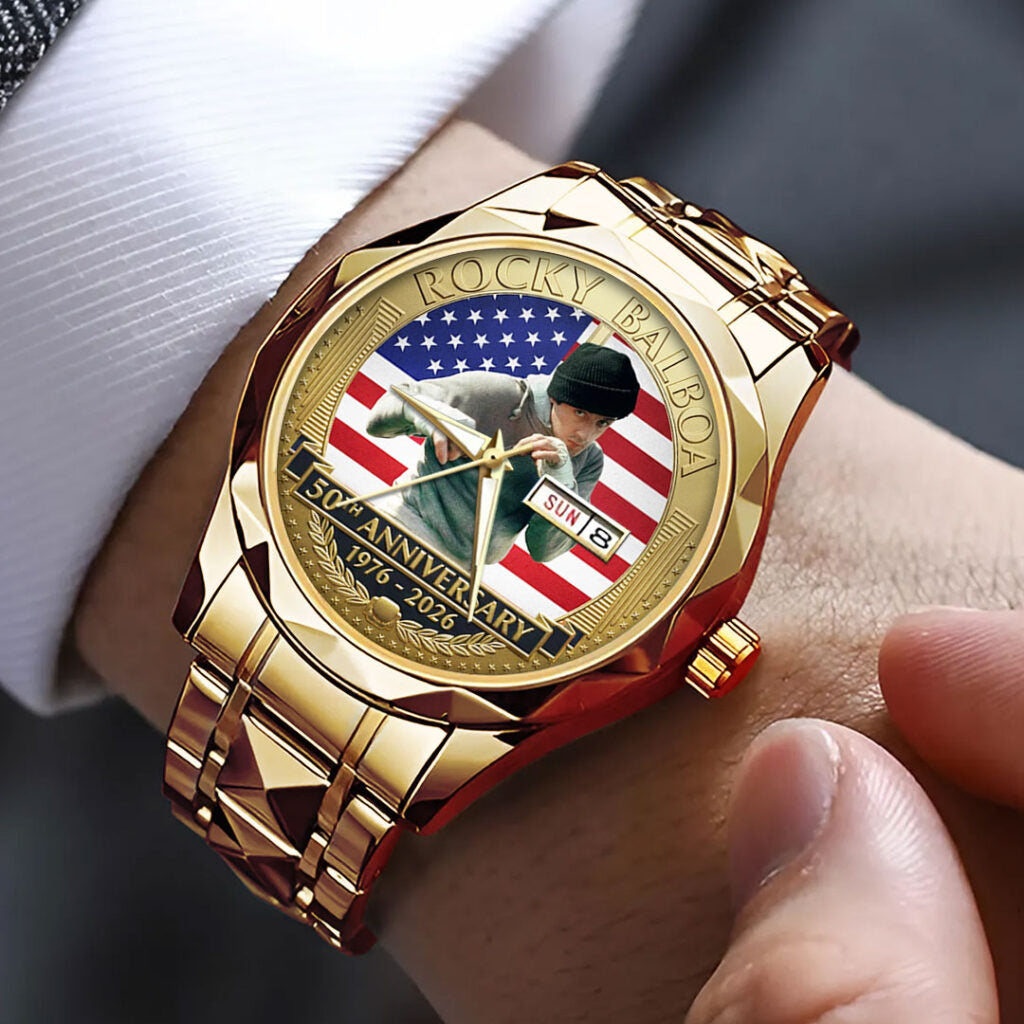 Rocky 50th Anniversary Alloy Luxury Quartz Watch - NGHIAVT9338