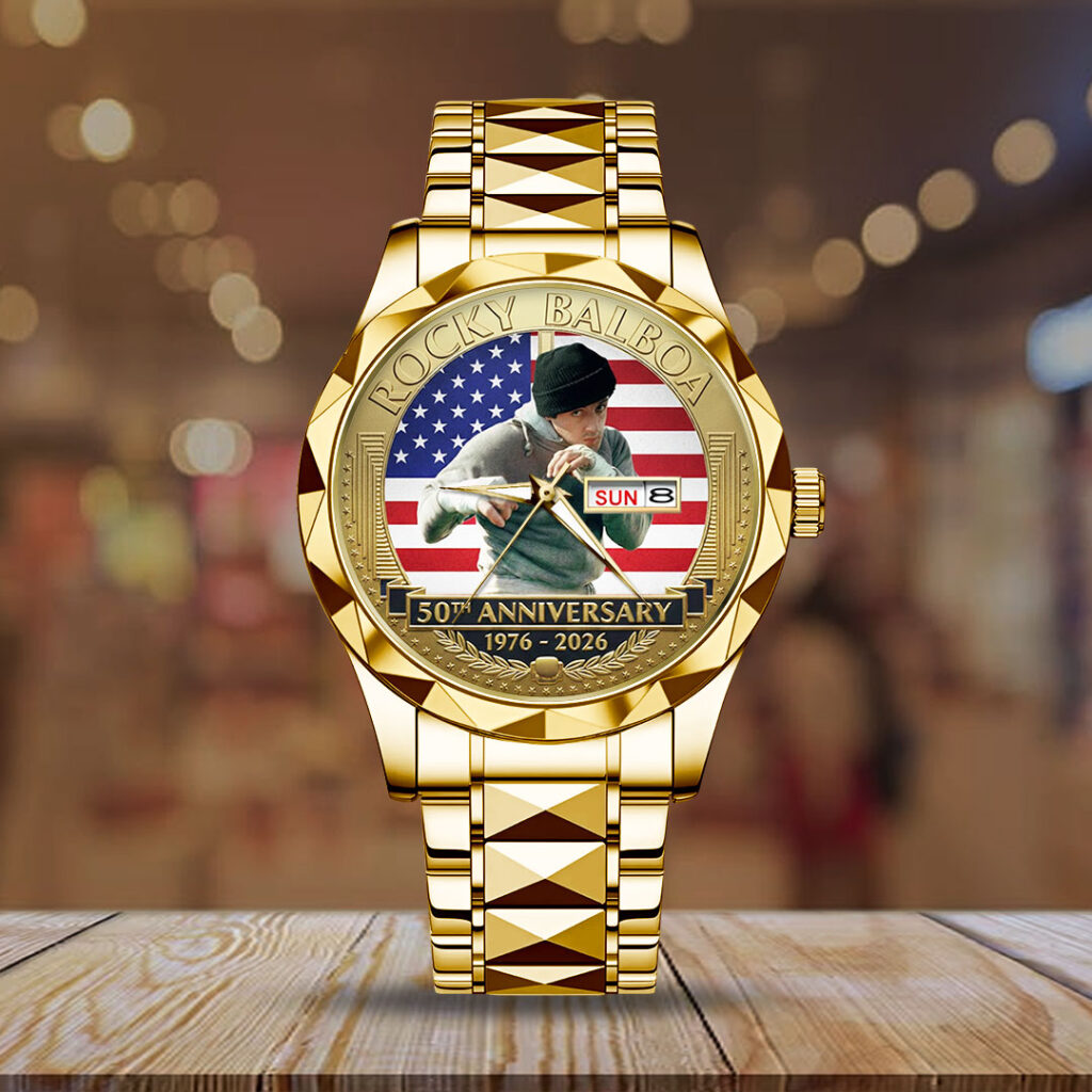 Rocky 50th Anniversary Alloy Luxury Quartz Watch - NGHIAVT9338