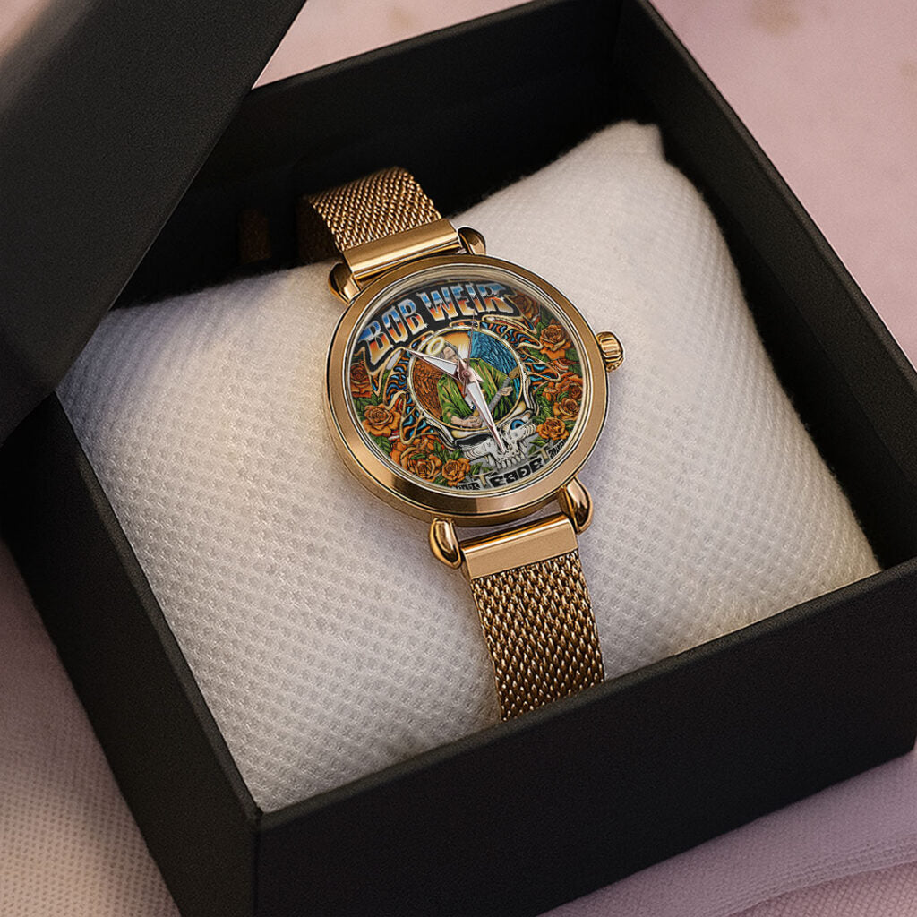 Bob Weir x Grateful Dead Mesh Strap Quartz Watch - NGHIAVT9364