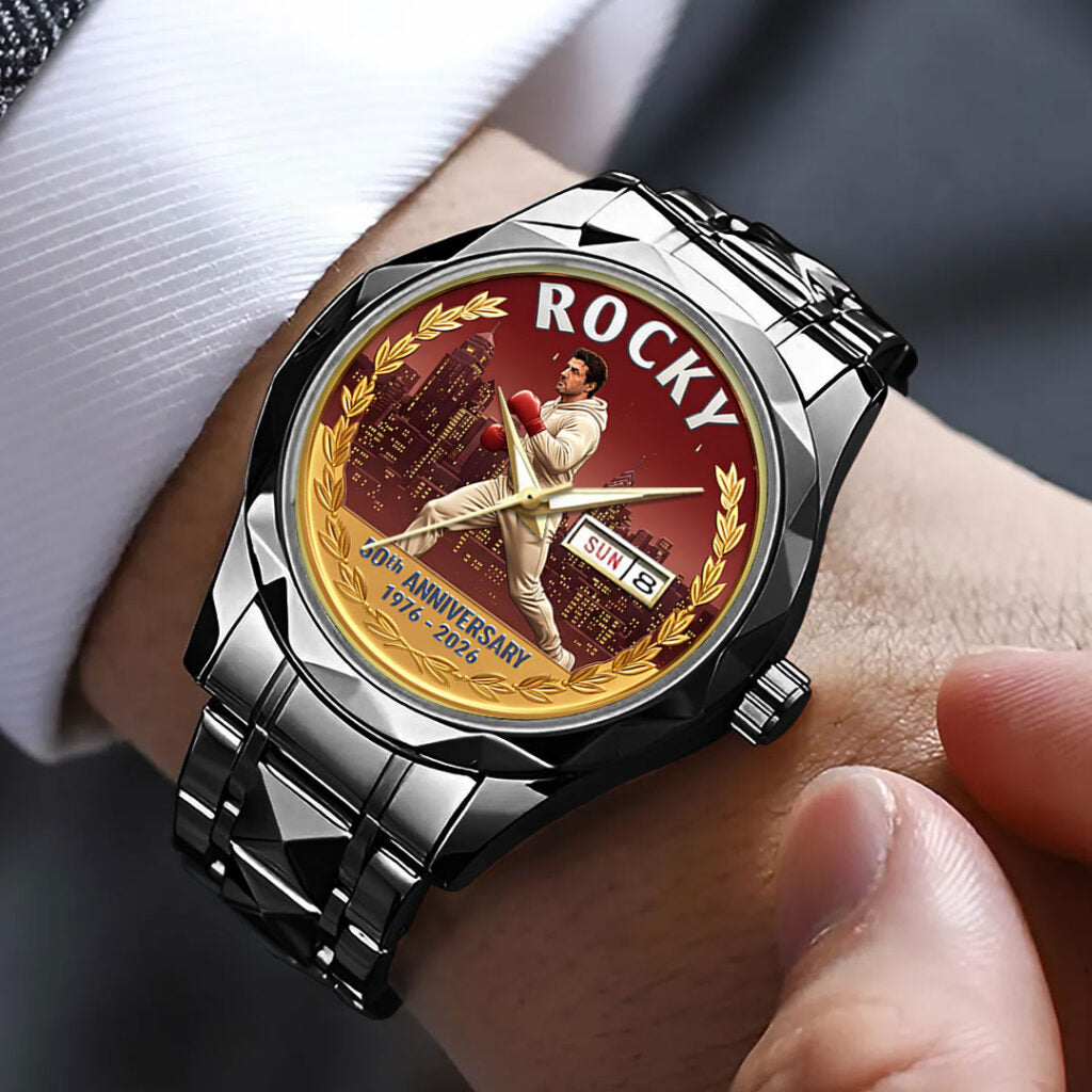 Rocky Balboa 50th Anniversary Alloy Luxury Quartz Watch - NGHIAVT9408