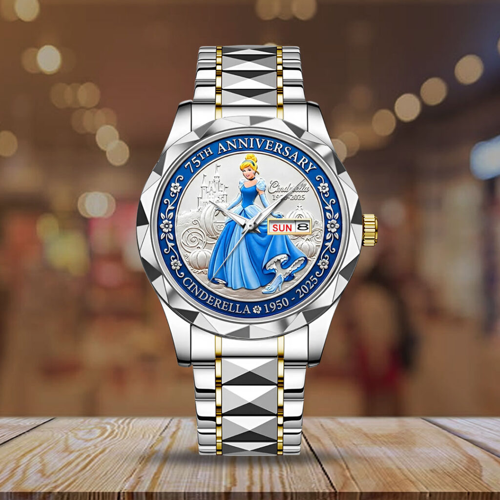 Cinderella 1950-2025 75th Anniversary Alloy Luxury Quartz Watch - NGHIAVT9414