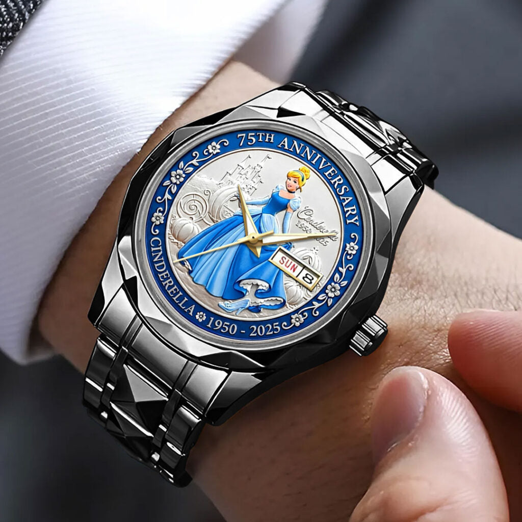 Cinderella 1950-2025 75th Anniversary Alloy Luxury Quartz Watch - NGHIAVT9414