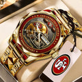 San Francisco 49ers 80th Anniversary Alloy Luxury Quartz Watch - NGHIAVT9446