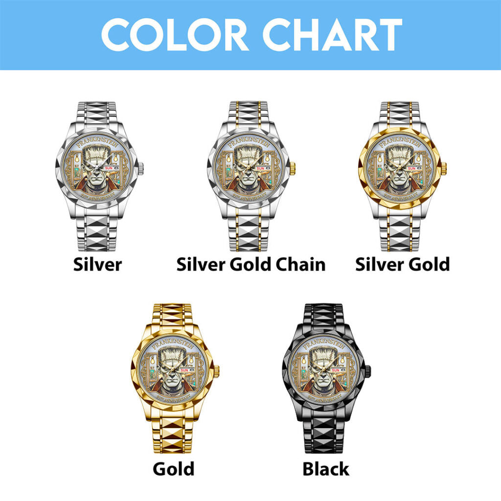 Frankenstein 95th Anniversary Alloy Luxury Quartz Watch - NGHIAVT9479