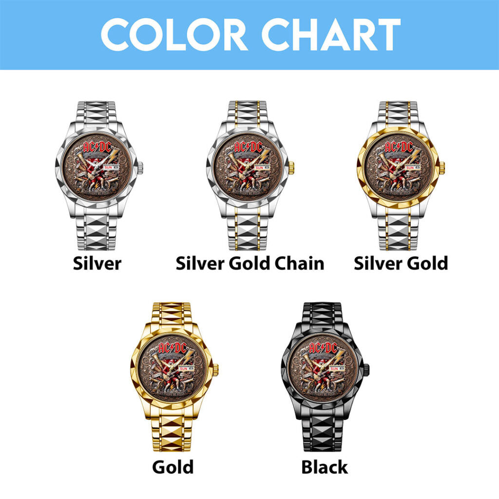 AC/DC Alloy Luxury Quartz Watch - NGHIAVT9491