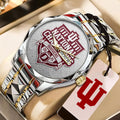 Indiana Hoosiers Football 2026 National Championship Alloy Luxury Quartz Watch - NGHIAVT9499
