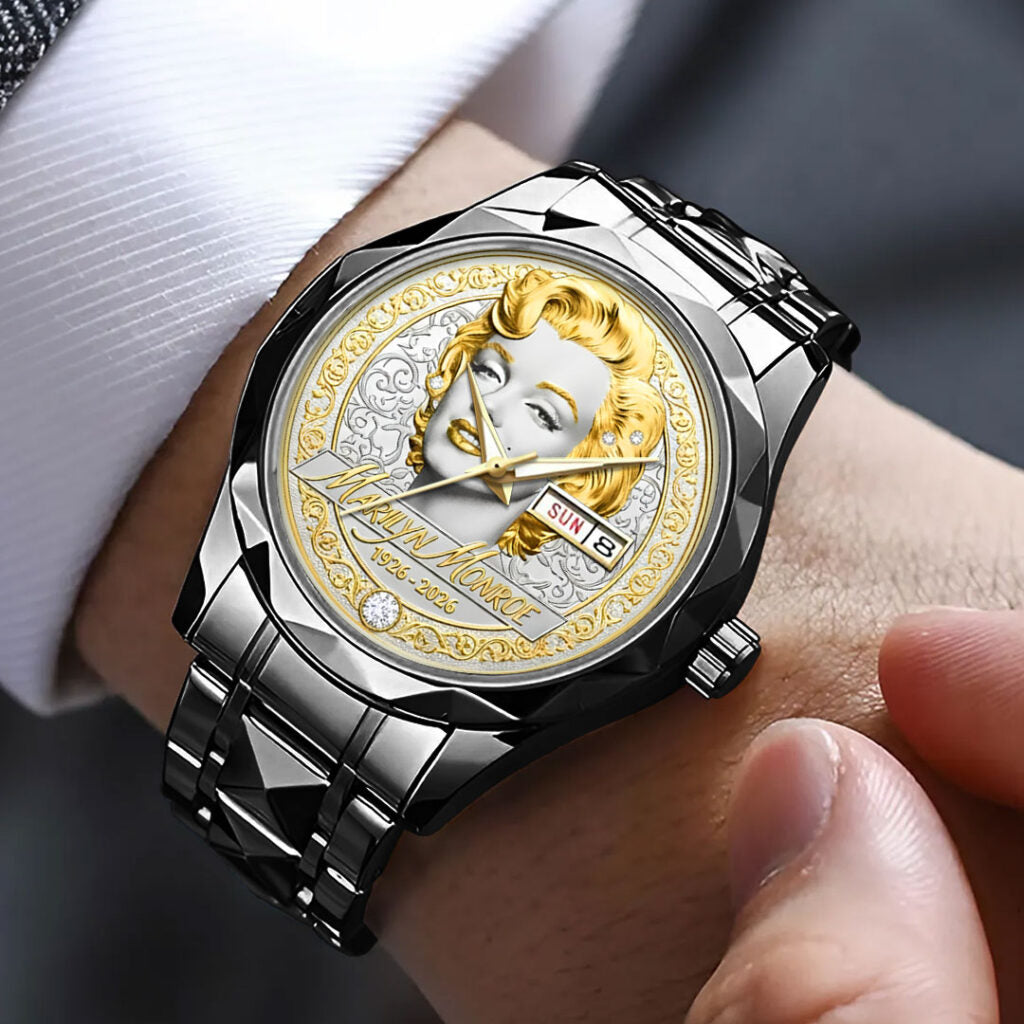 Marilyn Monroe Alloy Luxury Quartz Watch - NGHIAVT9511