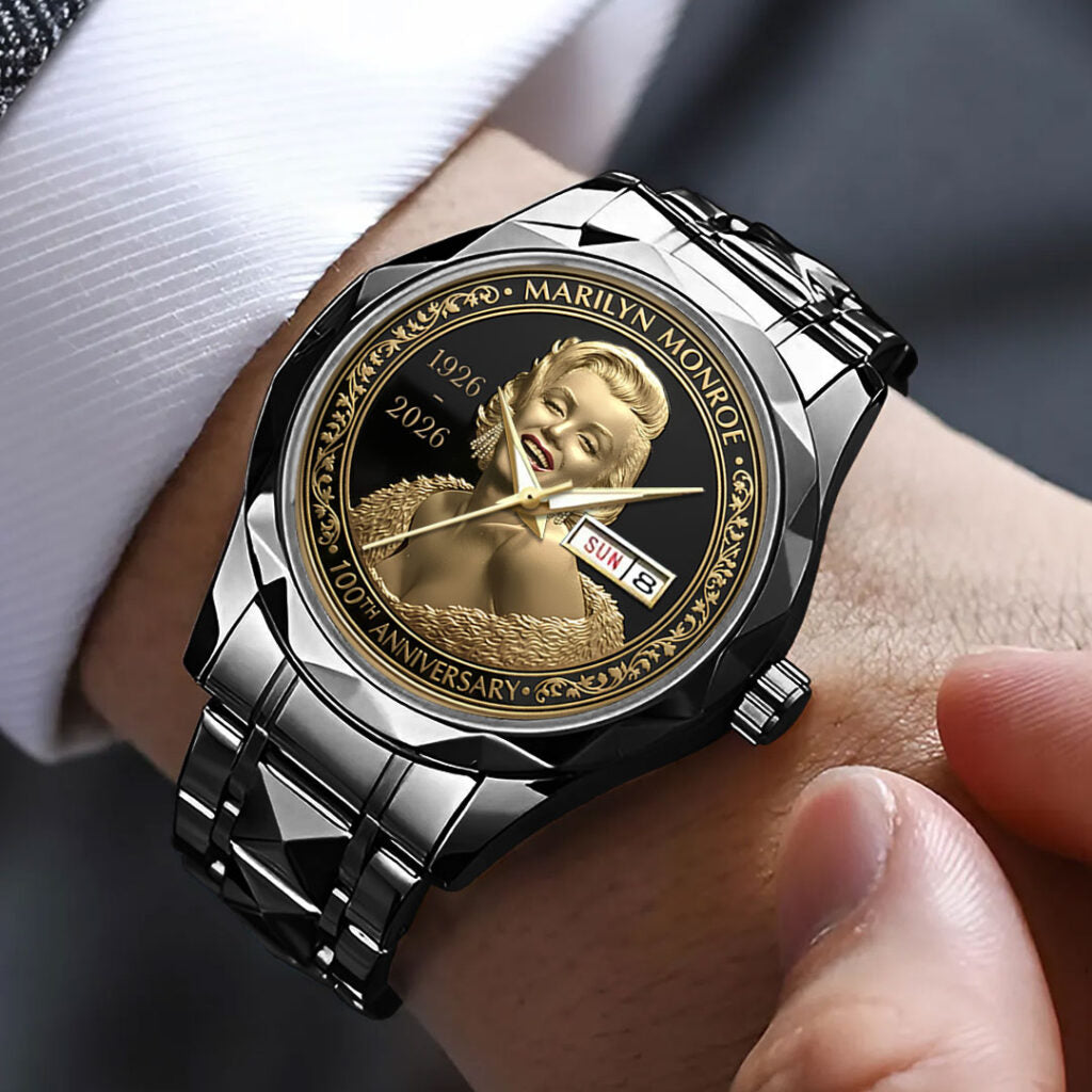 Marilyn Monroe Alloy Luxury Quartz Watch - NGHIAVT9513