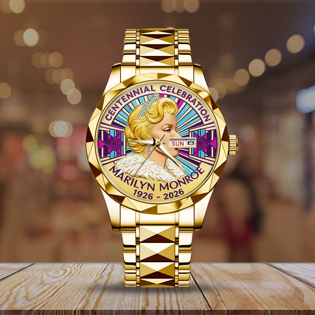 Marilyn Monroe 100th Anniversary Alloy Luxury Quartz Watch - NGHIAVT9575
