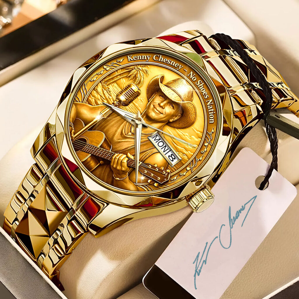 Kenny Chesney Alloy Luxury Quartz Watch - NGHIAVT9592