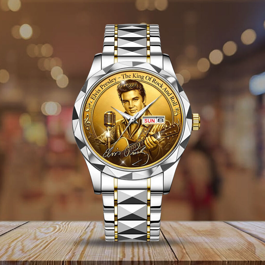 Elvis Presley Alloy Luxury Quartz Watch - NGHIAVT9594