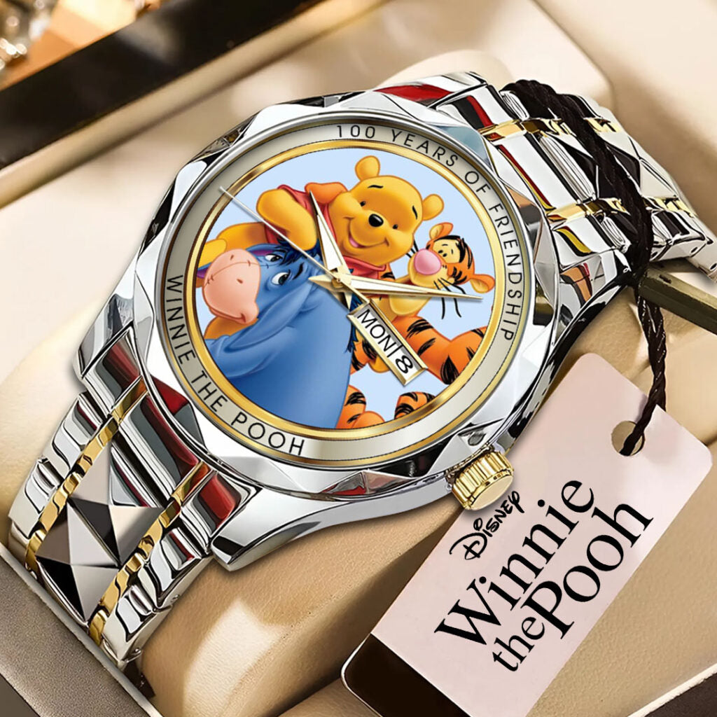 Winnie-the-Pooh 100th Anniversary Alloy Luxury Quartz Watch - NGHIAVT9601