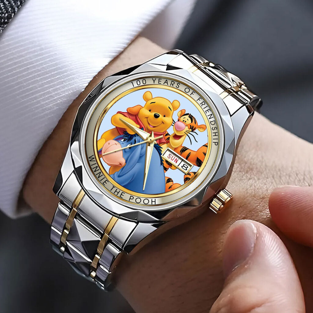 Winnie-the-Pooh 100th Anniversary Alloy Luxury Quartz Watch - NGHIAVT9601