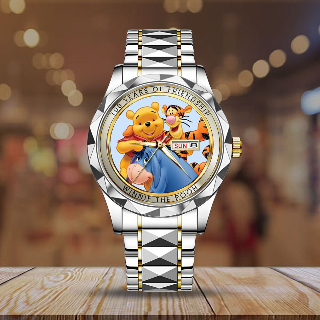 Winnie-the-Pooh 100th Anniversary Alloy Luxury Quartz Watch - NGHIAVT9601