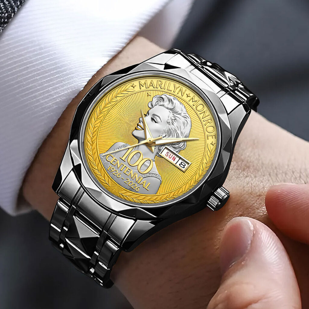 Marilyn Monroe 100th Anniversary Alloy Luxury Quartz Watch - NGHIAVT9647
