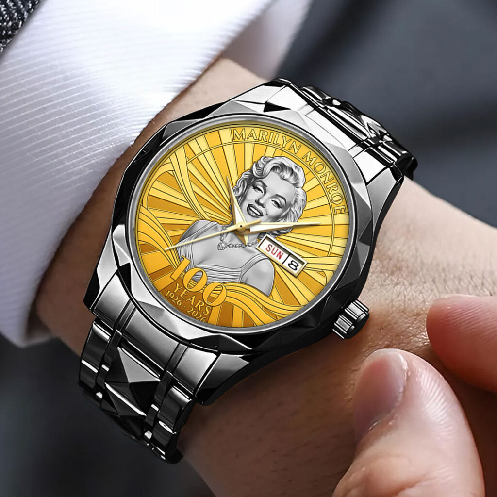 Marilyn Monroe 100th Anniversary Alloy Luxury Quartz Watch - NGHIAVT9648