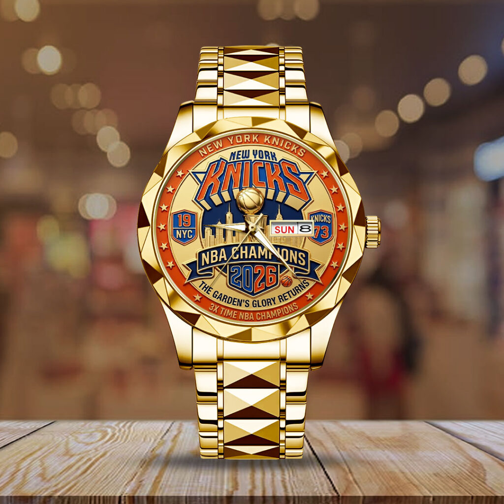New York Knicks Alloy Luxury Quartz Watch - TMTHU7397