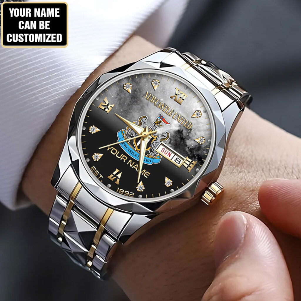 Personalized Newcastle United Alloy Luxury Quartz Watch - TANTN22737