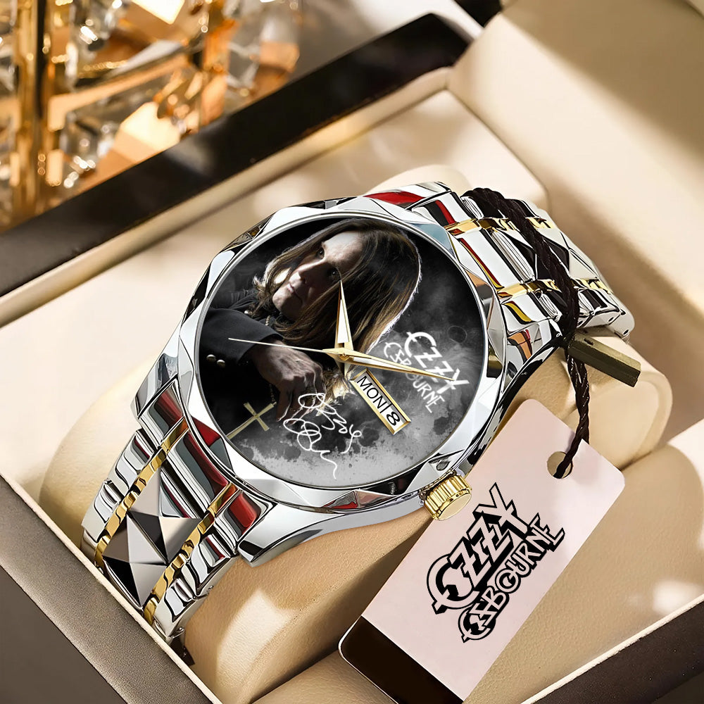 Ozzy Osbourne Alloy Luxury Quartz Watch - GNE4247