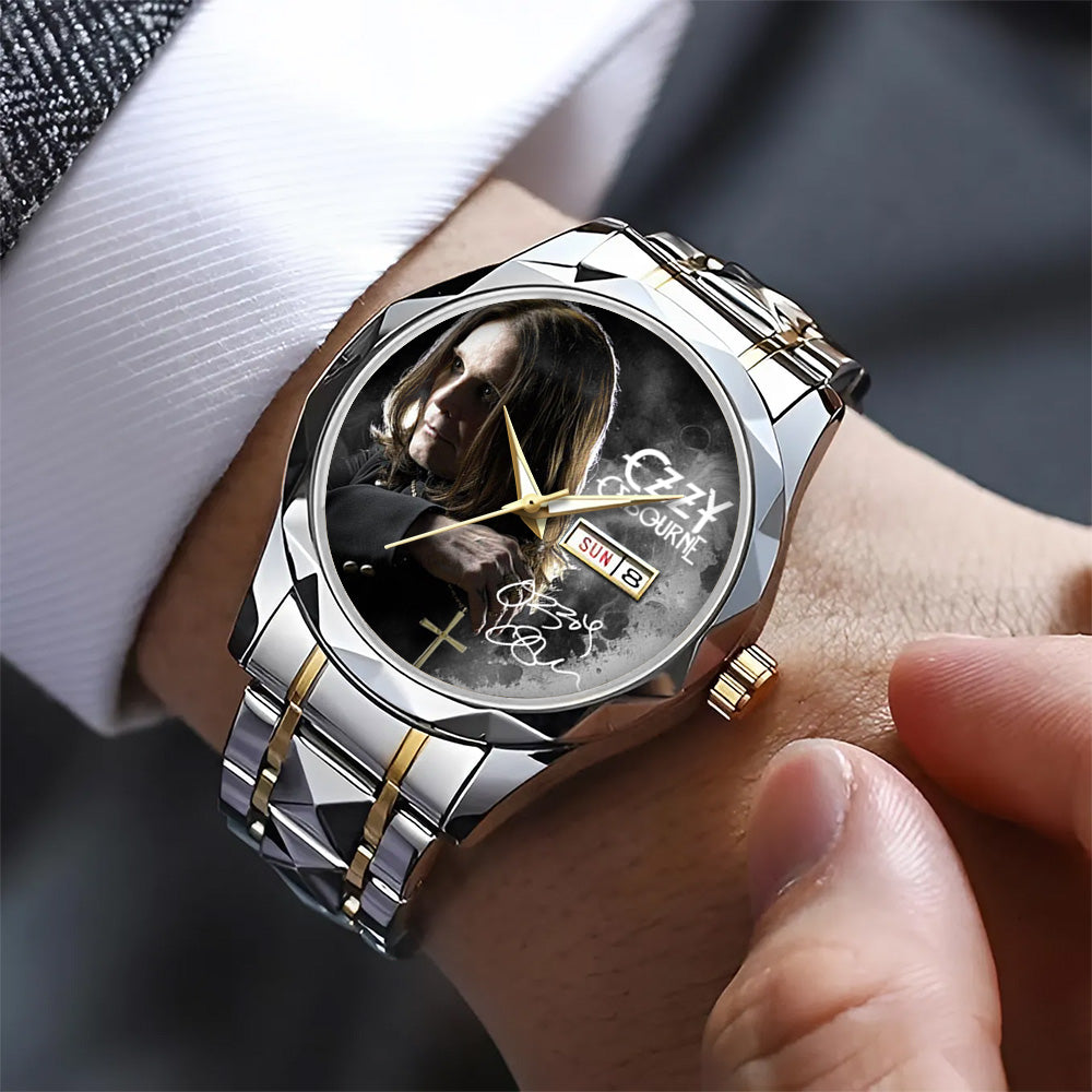 Ozzy Osbourne Alloy Luxury Quartz Watch - GNE4247