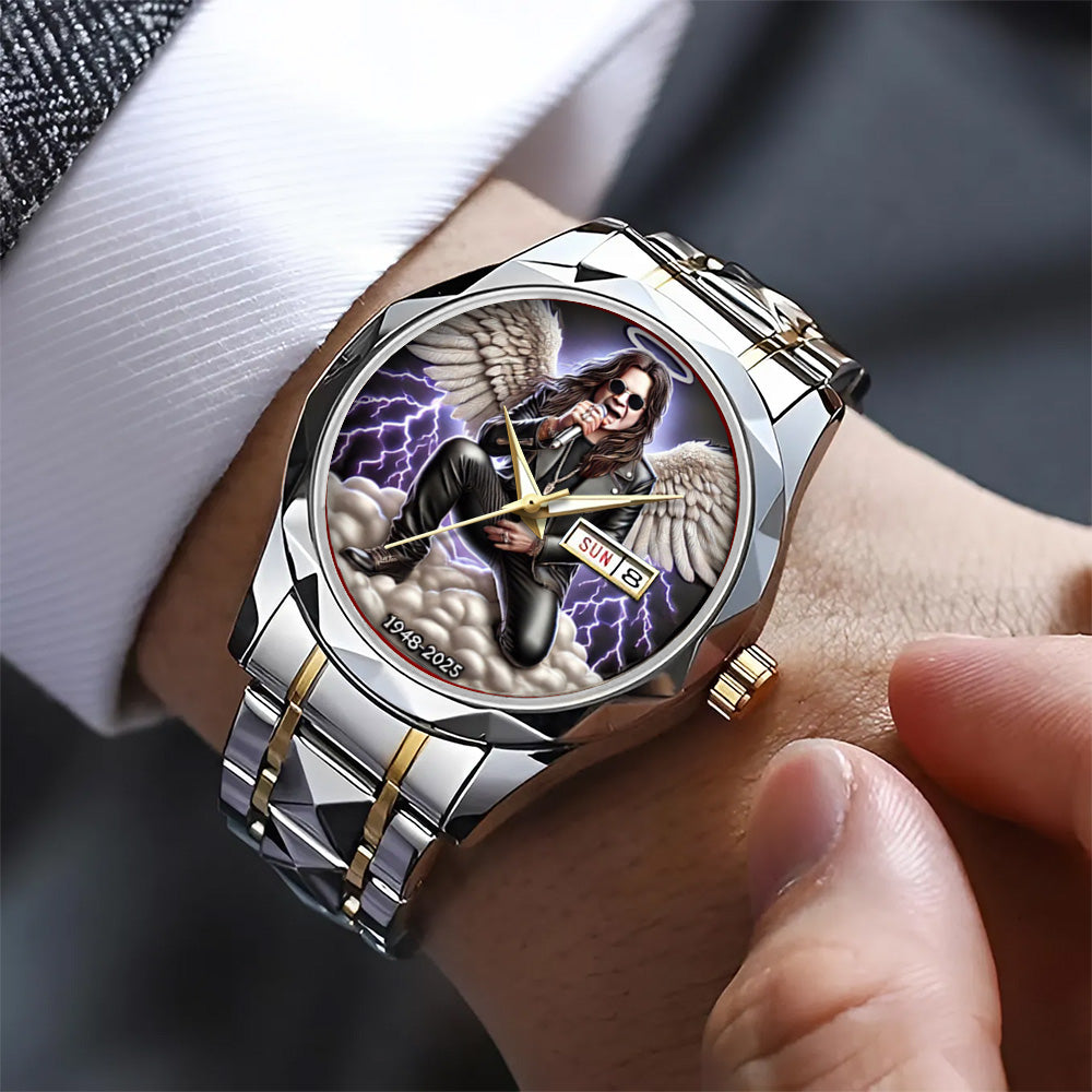 Ozzy Osbourne Alloy Luxury Quartz Watch - TANTN 14757