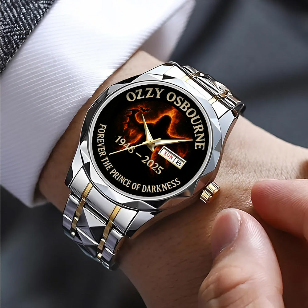 Ozzy Osbourne Alloy Luxury Quartz Watch - TANTN15490