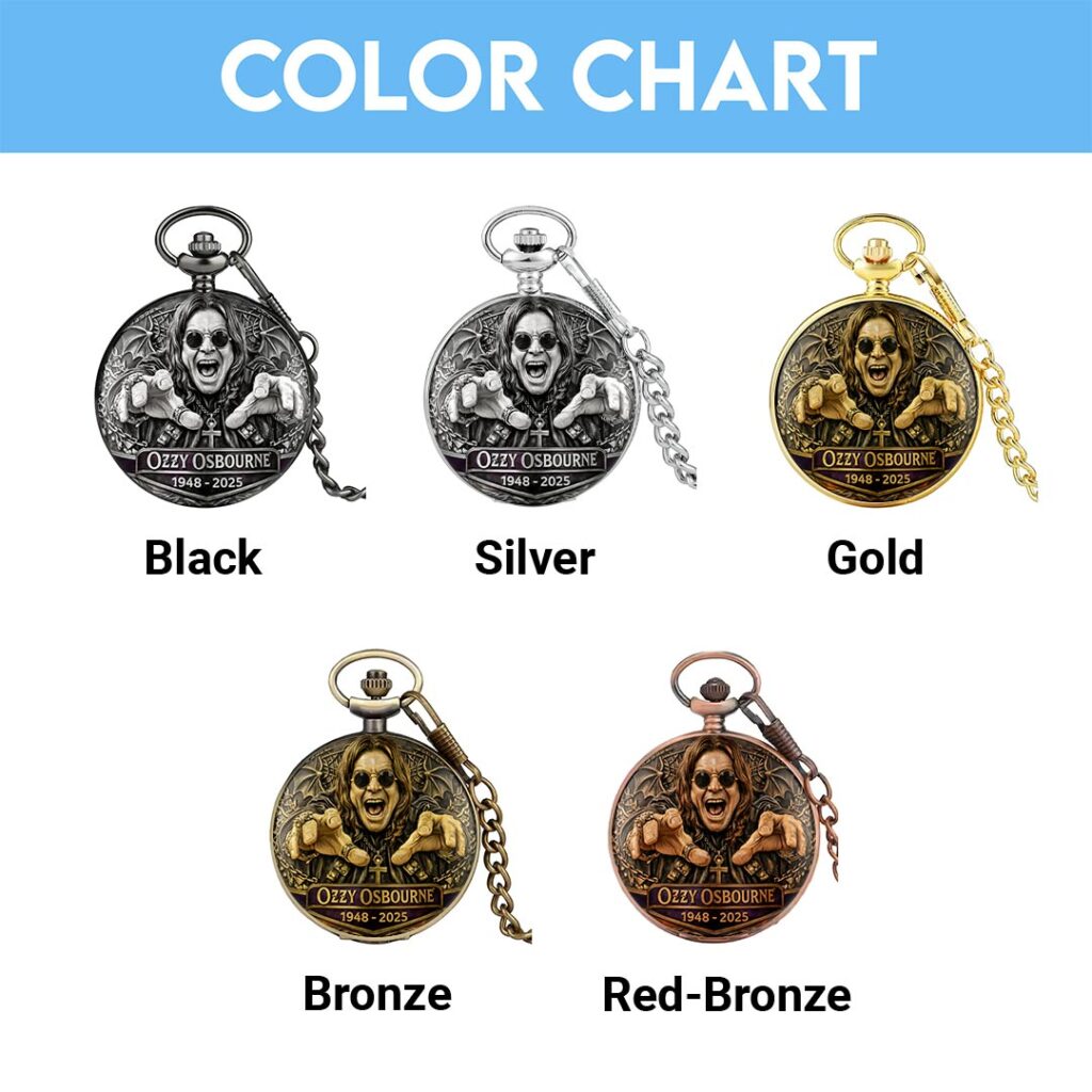 Ozzy Osbourne Pocket Watch - HOATT18266