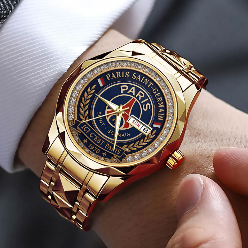 Paris Saint-Germain Champions of Europe 25/26 Alloy Luxury Quartz Watch - TANTN23302