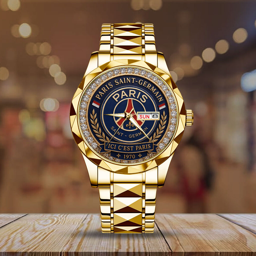 Paris Saint-Germain Champions of Europe 25/26 Alloy Luxury Quartz Watch - TANTN23302