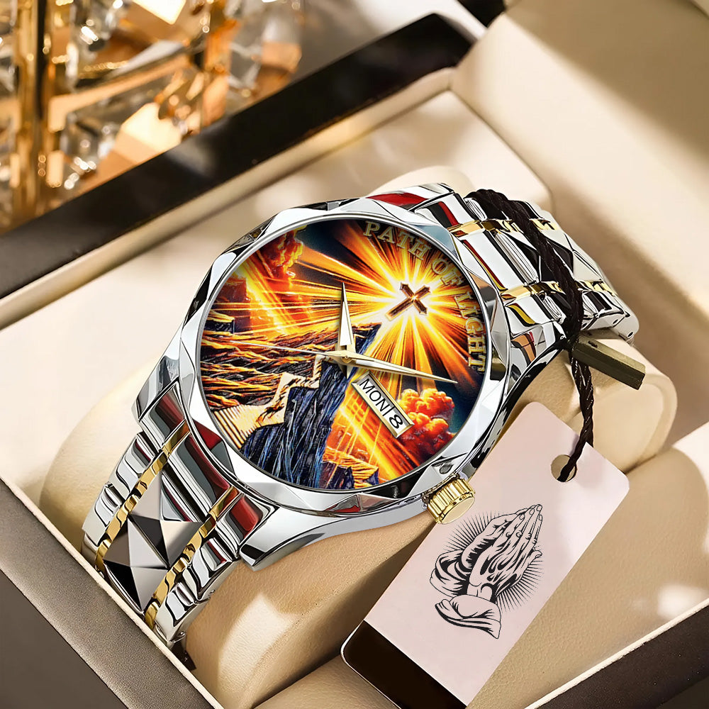 Path Of Light Alloy Luxury Quartz Watch - TANTN 14895
