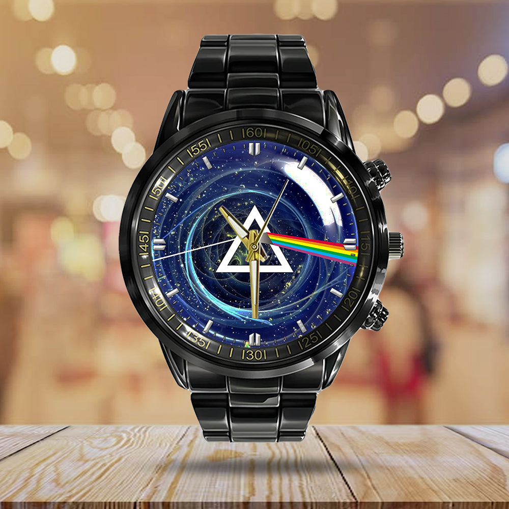 Pink Floyd Black Stainless Steel Watch - GNE 1044