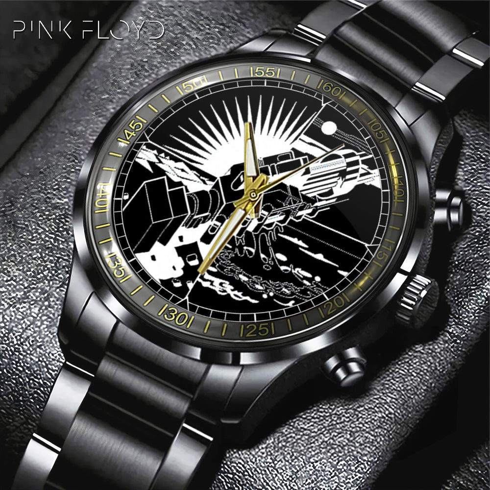 Pink Floyd Black Stainless Steel Watch - GNE 1565