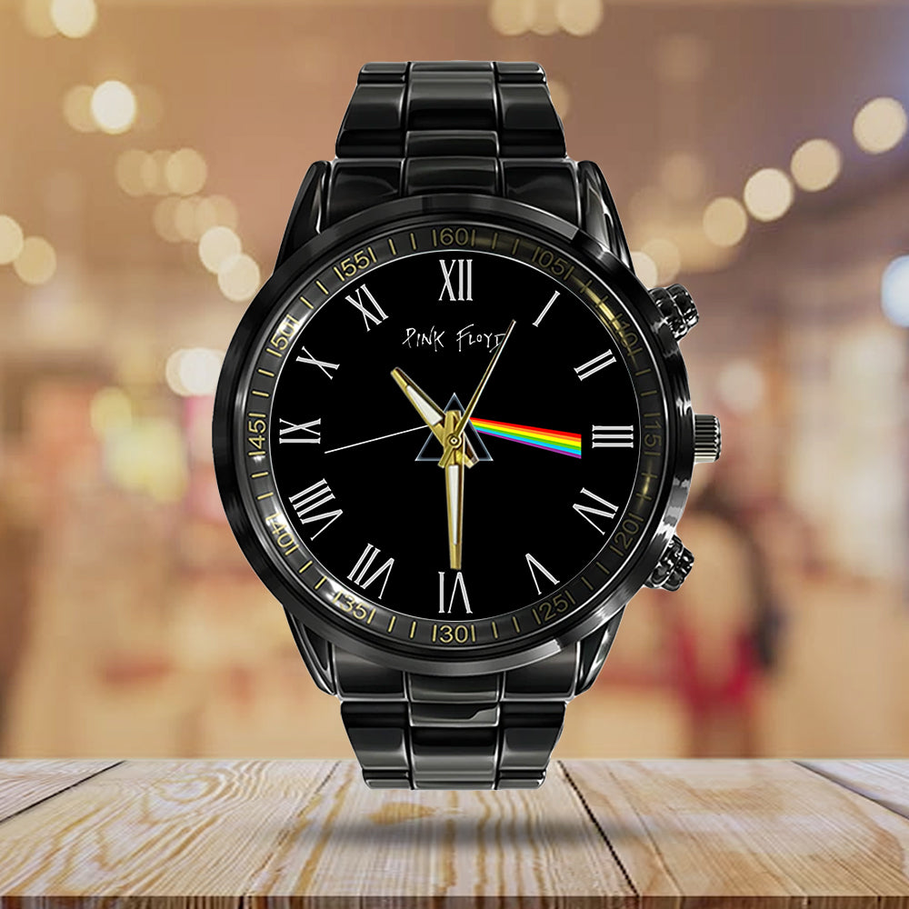Pink Floyd Black Stainless Steel Watch - GNE 919