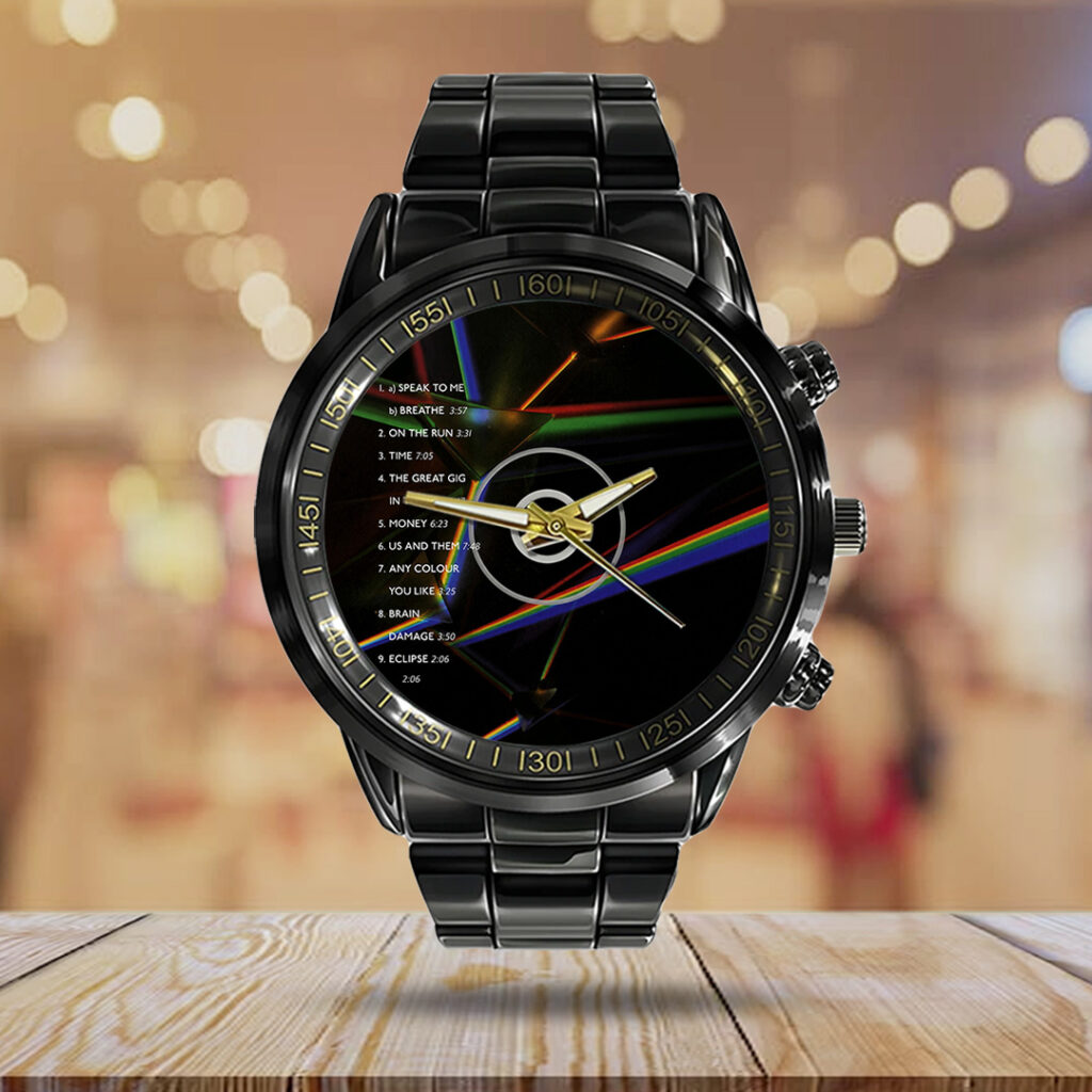 Pink Floyd Black Stainless Steel Watch - TANTN24873